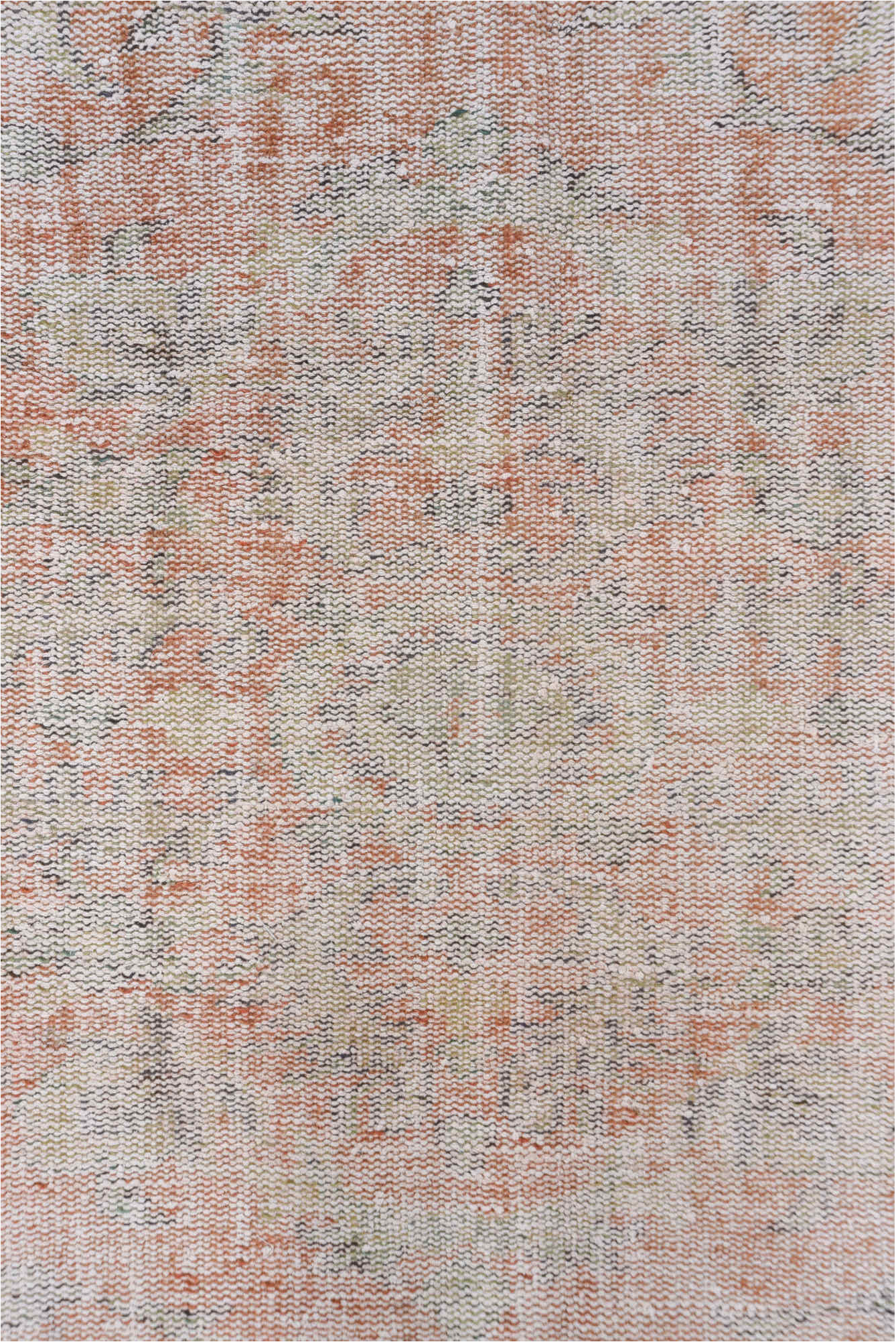 6' x 9' one-of-a-kind handmade vintage Oushak medium size rug. Color palette: dark gray, gainsboro, gray, light gray