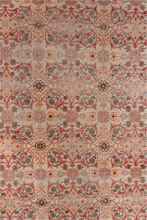 Vintage Oushak Area Rug (4' x 5')