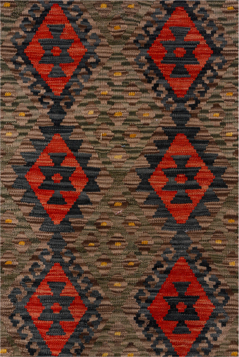 Vintage Kilim Area Rug (5' x 6')