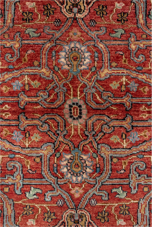 Vintage Heriz Area Rug (4' x 6')