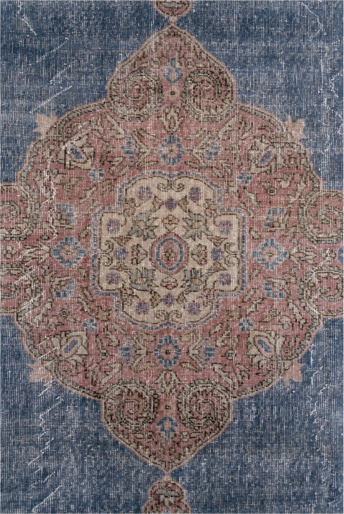 Vintage Oushak Area Rug (7' x 10')