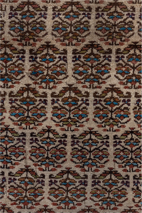 Vintage Kurd Runner Rug (3' x 16')