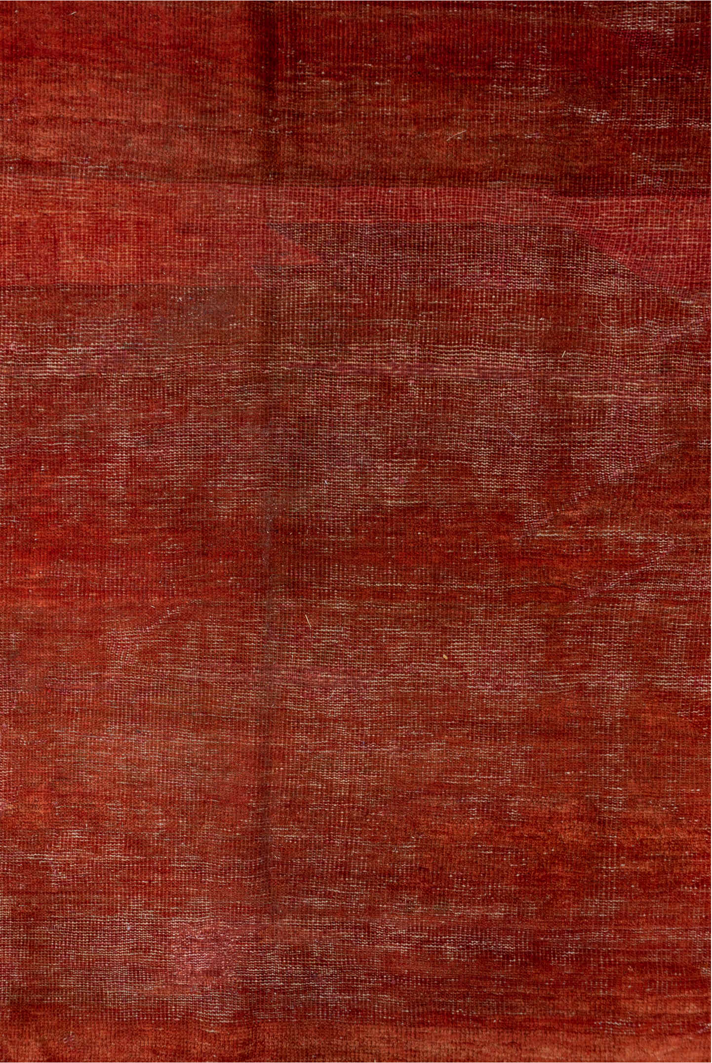 8' x 11' one-of-a-kind handmade vintage Mahal large size rug. Color palette: gray, pink, red, brown, black, light gray