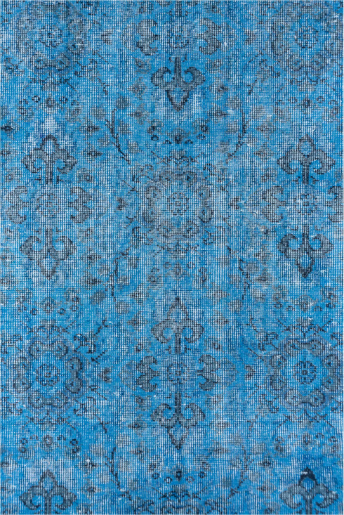 Antique Overdyed Area Rug (5' x 9')