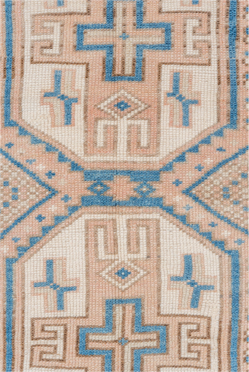 Vintage Oushak Area Rug (3' x 4')