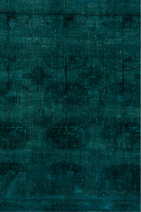 Antique Overdyed Area Rug (3' x 5')