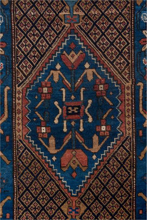Antique Sarab Runner Rug (2' x 13')
