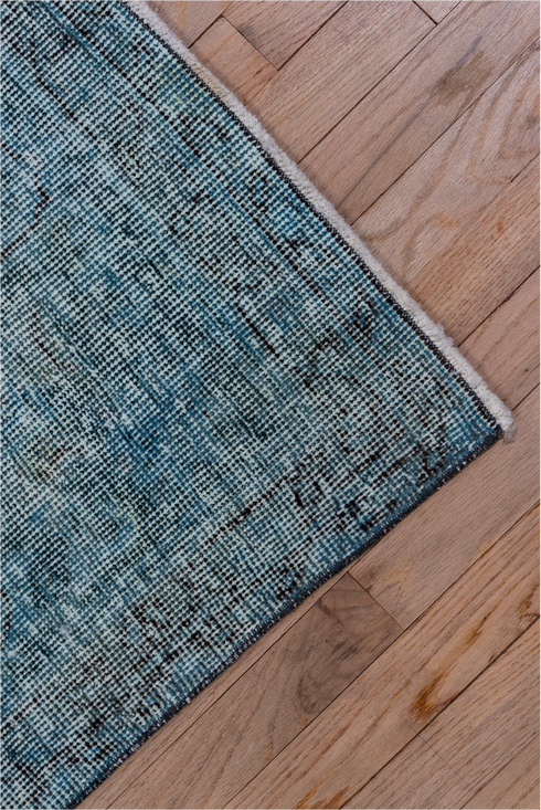 Vintage Overdyed Runner Rug (4' x 12')