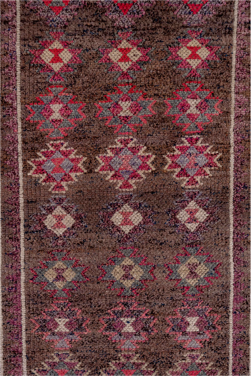 Antique Kars Runner Rug (3' x 12')