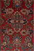 Antique Sarouk Area Rug (2' x 4')