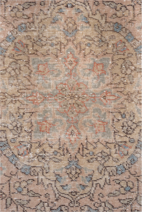 Vintage Oushak Area Rug (8' x 11')