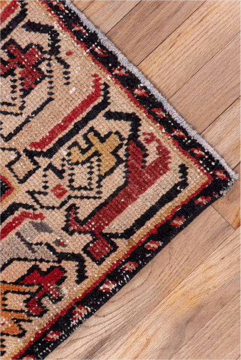 Vintage Oushak Runner Rug (3' x 8')