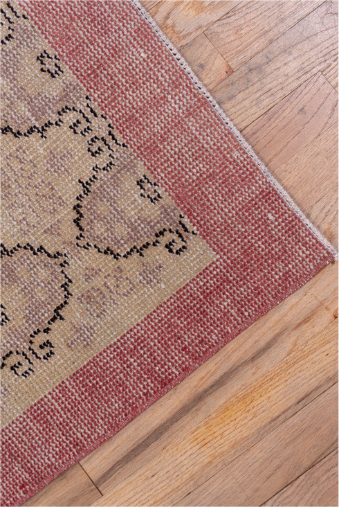 Vintage Oushak Runner Rug (2' x 10')