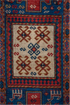 Antique Kazak Runner Rug (3' x 6')