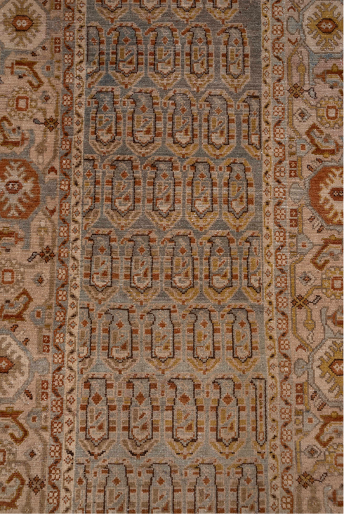 Antique Malayer Runner Rug (3' x 16')