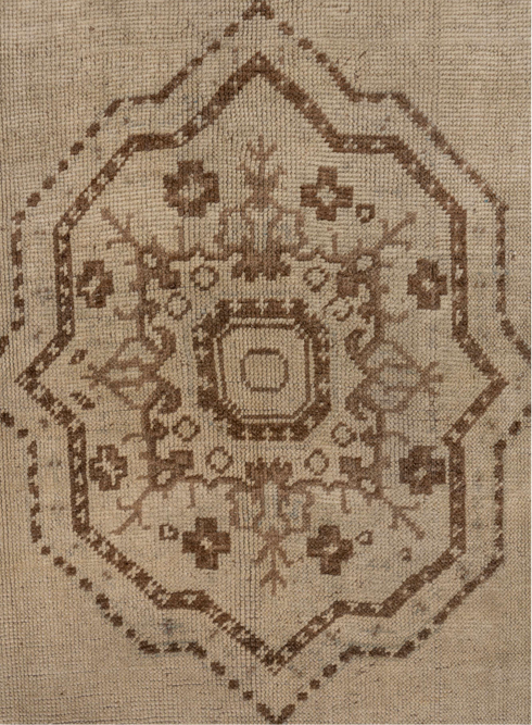 Vintage Oushak Area Rug (6' x 9')