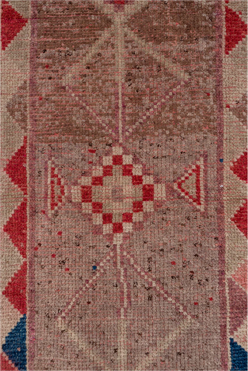 Vintage Oushak Runner Rug (2' x 9')