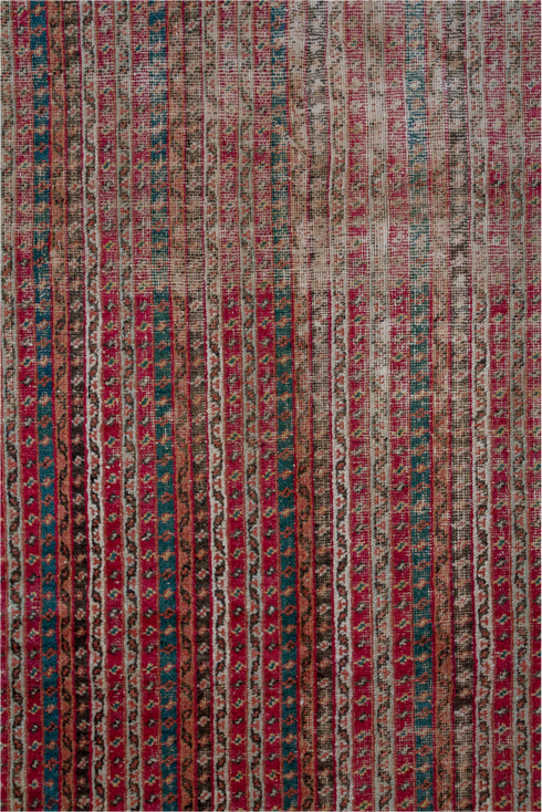 Antique Ghordes Area Rug (6' x 12')