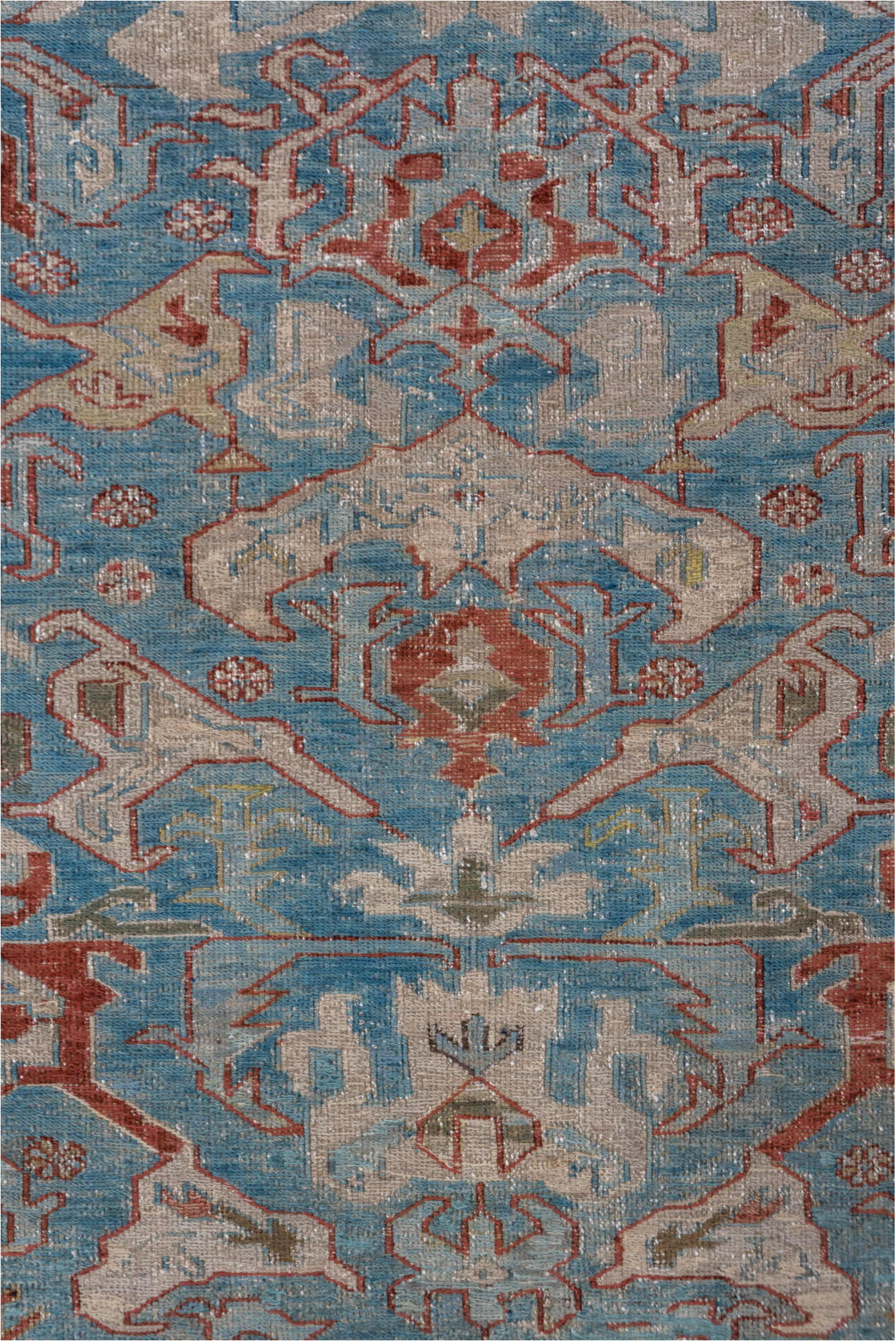 3' x 5' one-of-a-kind handmade vintage Sumak small size rug. Color palette: brown, dark gray, dim gray, gainsboro, gray