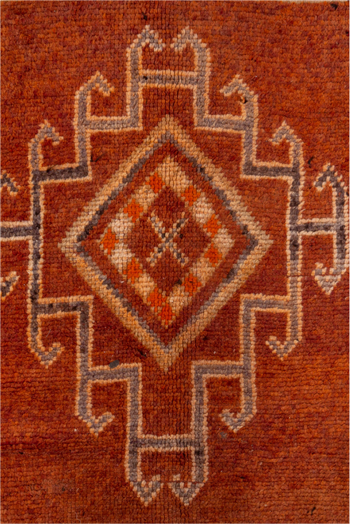 Vintage Moroccan Area Rug (5' x 12')