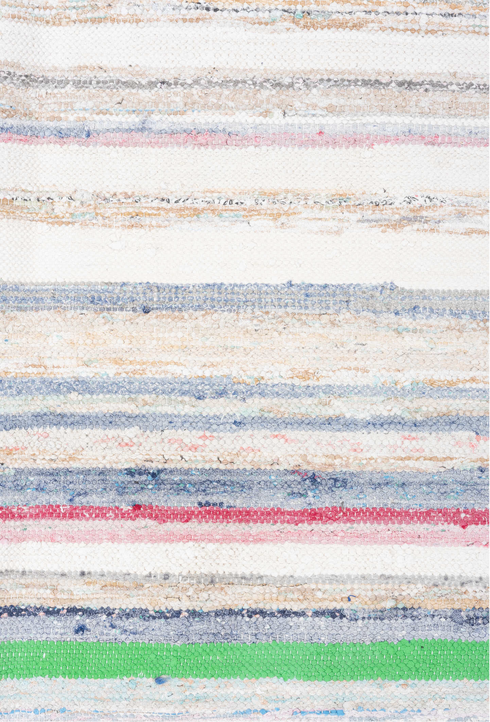 Vintage Rag Rug Area Rug (7' x 10')