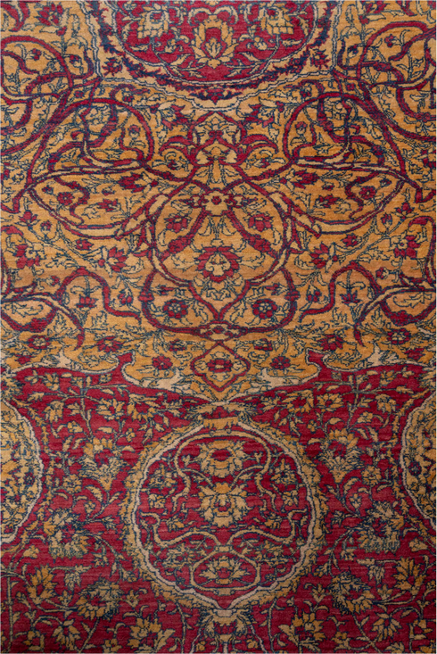 Antique Agra Area Rug (17' x 32')