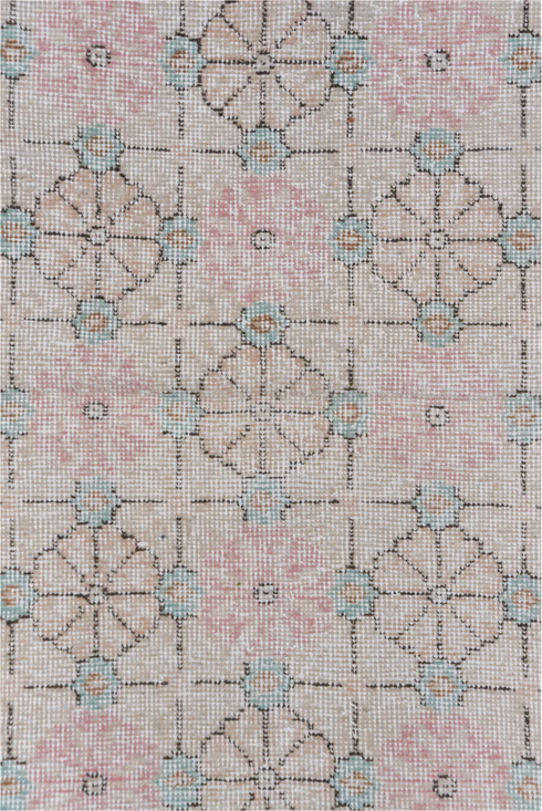 Vintage Oushak Area Rug (4' x 6')