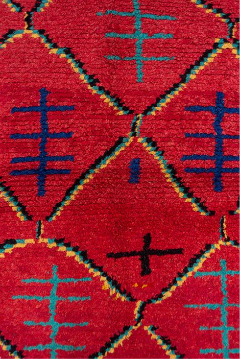 Vintage Moroccan Area Rug (3' x 6')