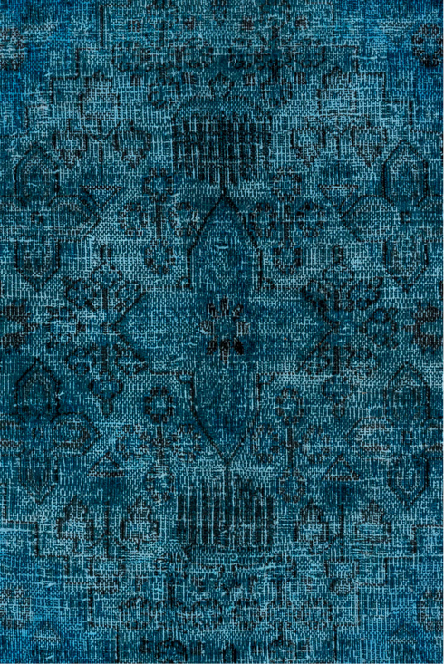 Vintage Overdyed Area Rug (7' x 10')