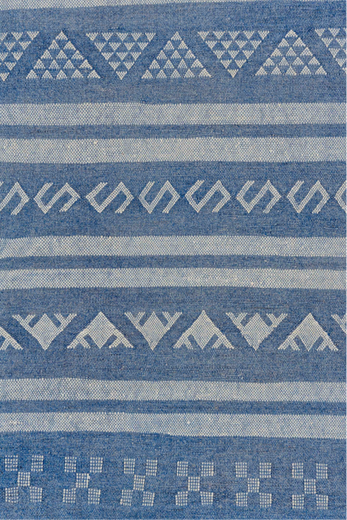 Vintage Cactus Kilim Area Rug (6' x 9')