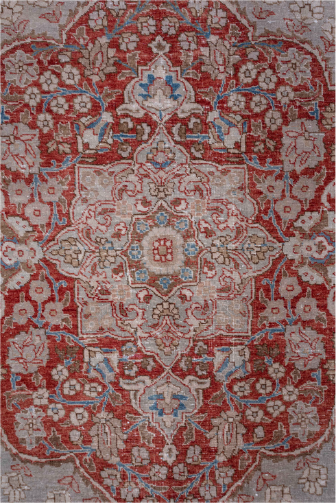 Antique Tabriz Area Rug (9' x 12')