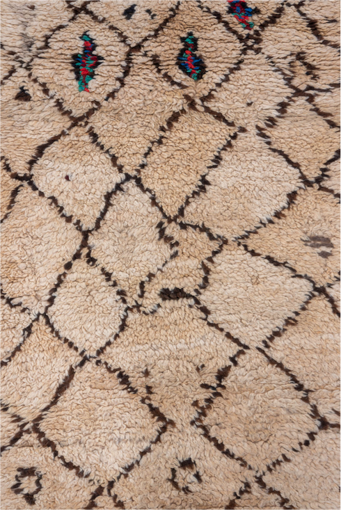 Vintage Moroccan Runner Rug (3' x 9')