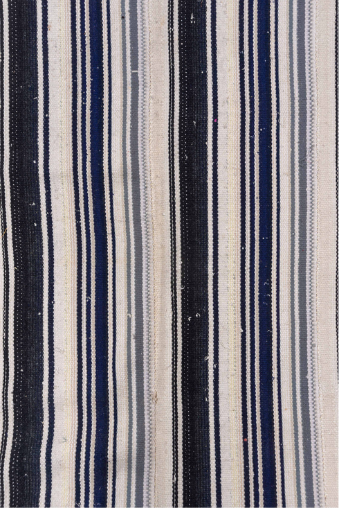 Antique Flatweave Area Rug (6' x 8')