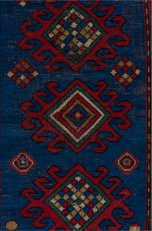 Antique Kazak Area Rug (3' x 6')