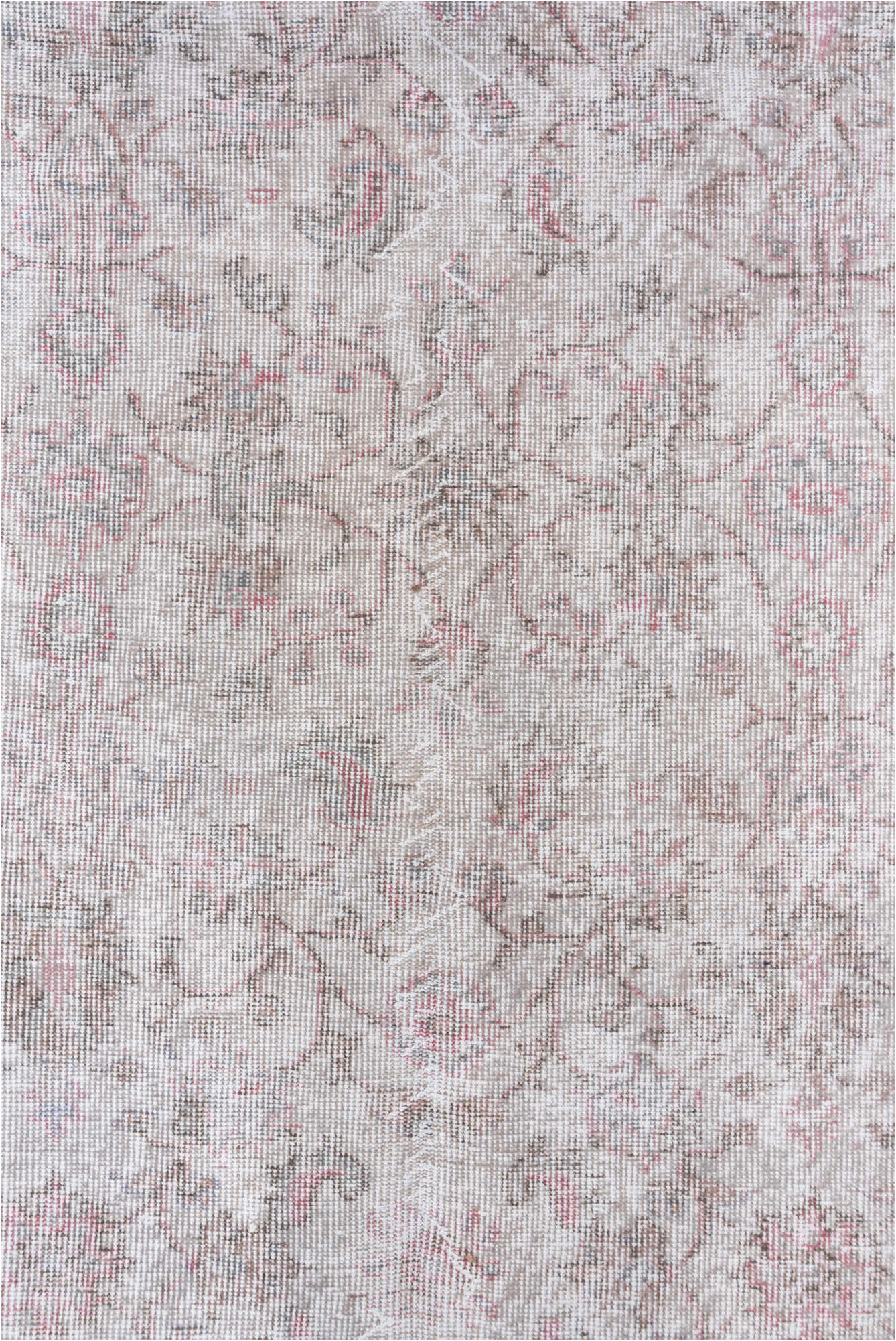 6' x 9' one-of-a-kind handmade vintage Overdyed medium size rug. Color palette: dark gray, dim gray, gainsboro, gray