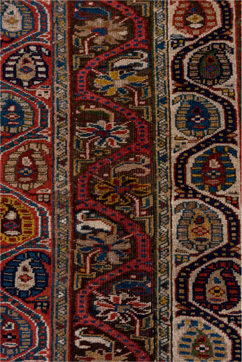 Antique Bidjar Runner Rug (3' x 12')