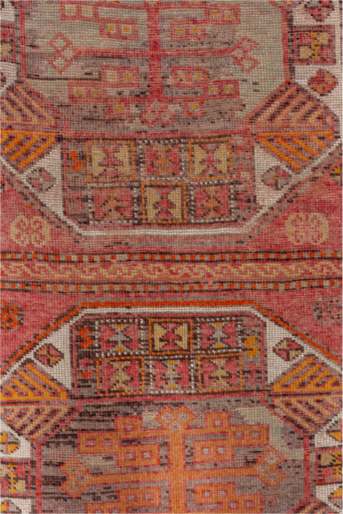 Vintage Oushak Runner Rug (4' x 11')