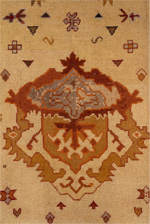 Antique Oushak Area Rug (8' x 10')