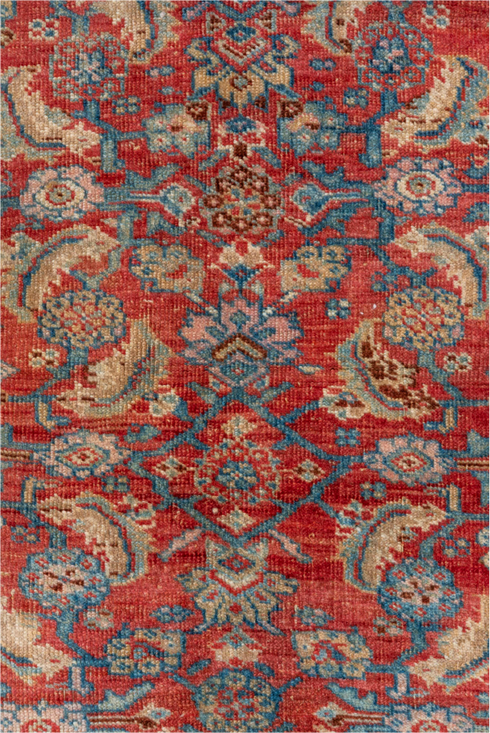 Vintage Bidjar Runner Rug (3' x 13')