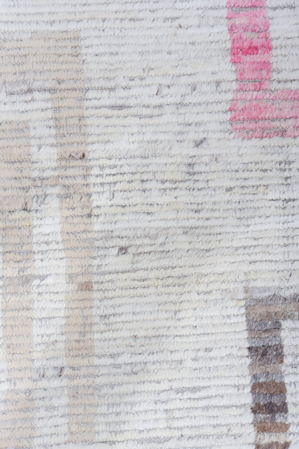 9' x 12' one-of-a-kind handmade vintage Tulu large size rug. Color palette: black, dark gray, gainsboro, gray, light blue