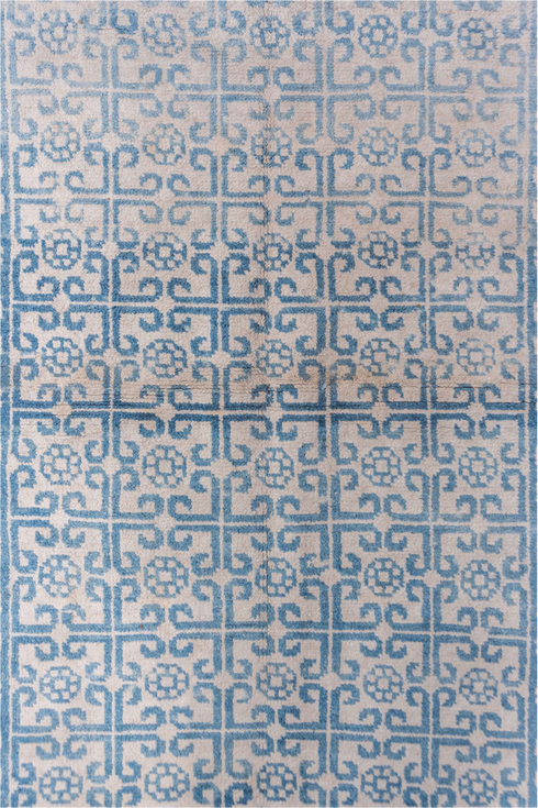 Vintage Cotton Agra Area Rug (4' x 7')