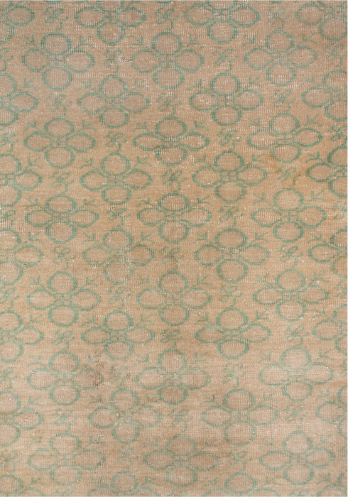 Vintage Oushak Area Rug (6' x 9')