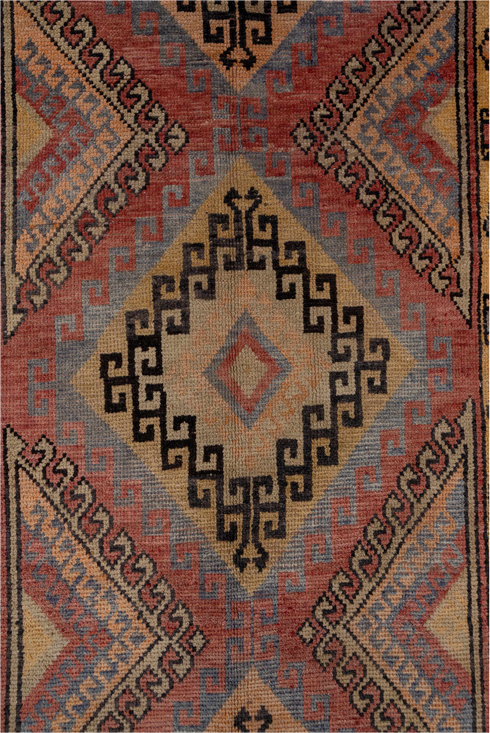 Vintage Oushak Runner Rug (4' x 10')