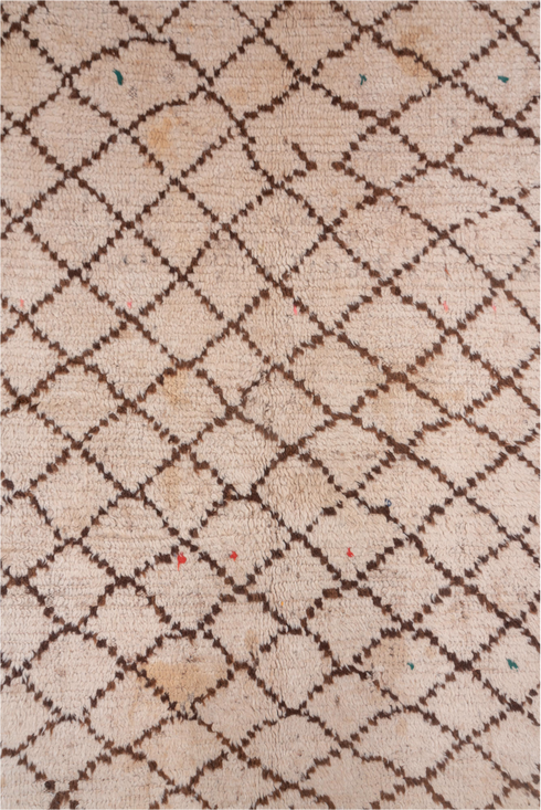 Vintage Moroccan Runner Rug (4' x 12')