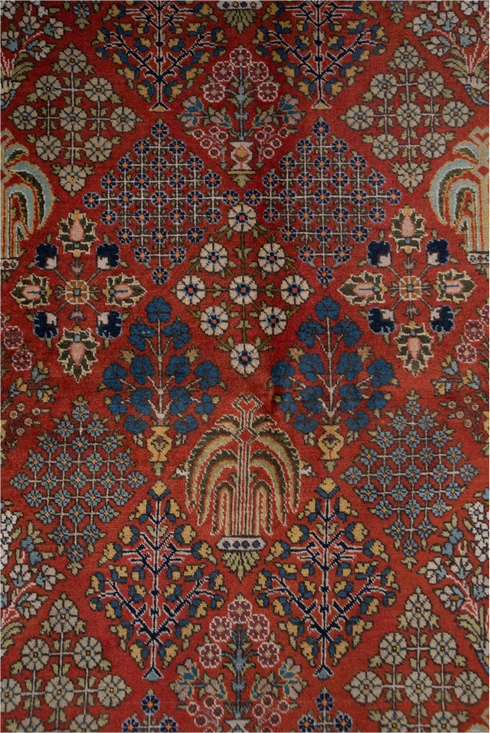 Antique Tabriz Area Rug (6' x 8')