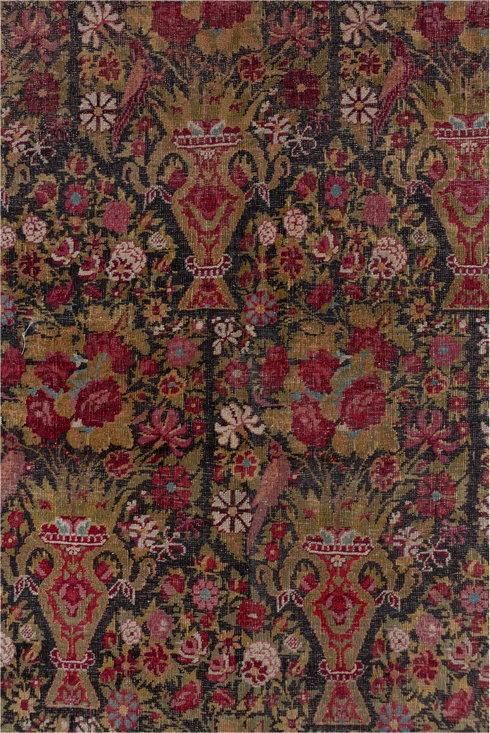 Antique Agra Area Rug (4' x 8')