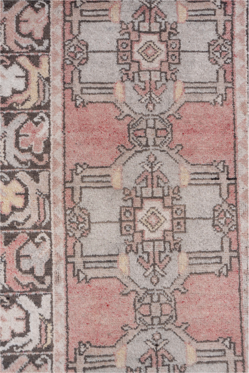 Vintage Oushak Runner Rug (2' x 9')