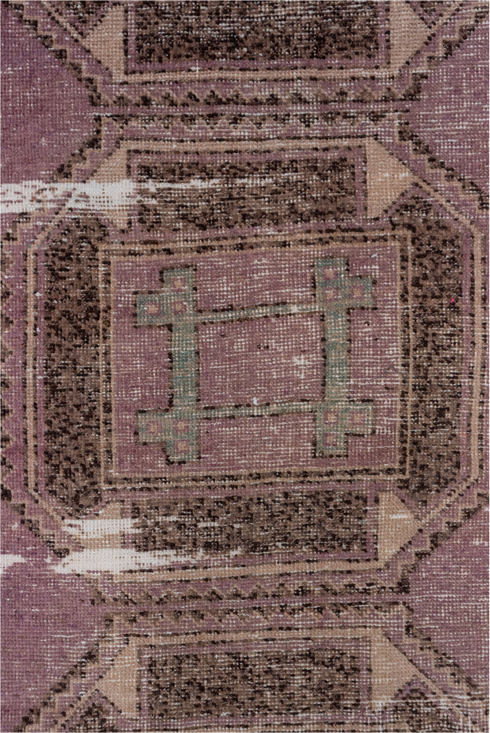 Vintage Oushak Runner Rug (2' x 11')