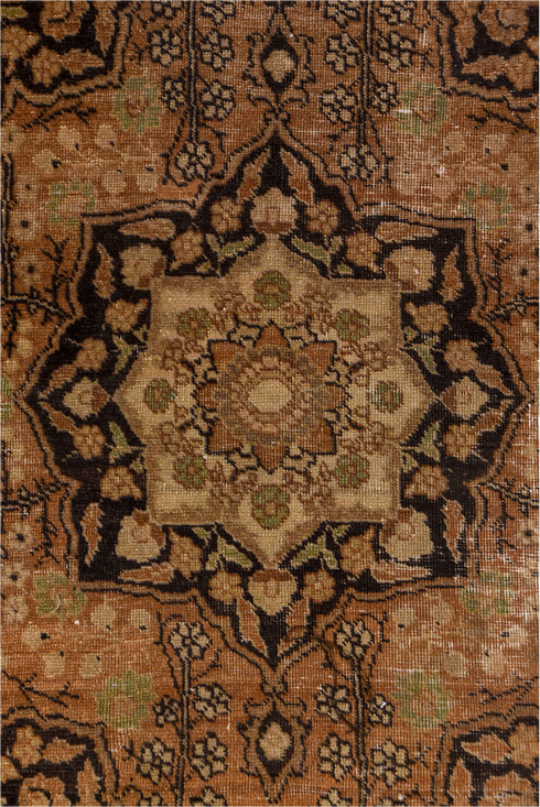 Antique Tabriz Area Rug (4' x 5')