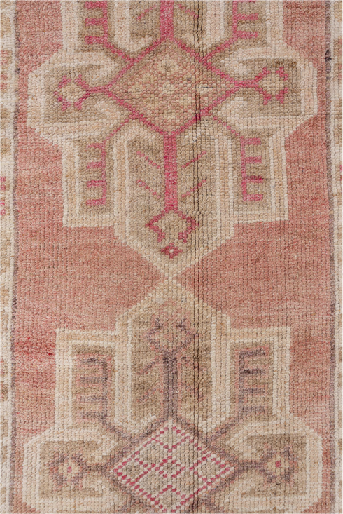 Vintage Oushak Runner Rug (2' x 12')